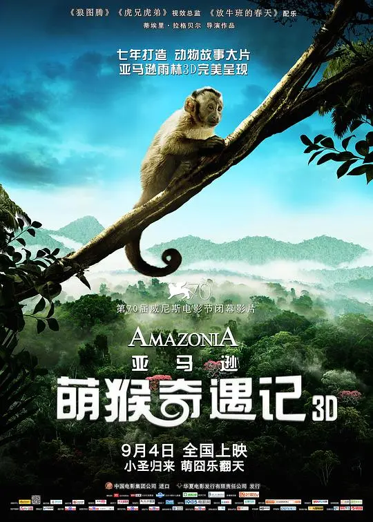 《亚马逊萌猴奇遇记》：一场治愈心灵的丛林冒险之旅
